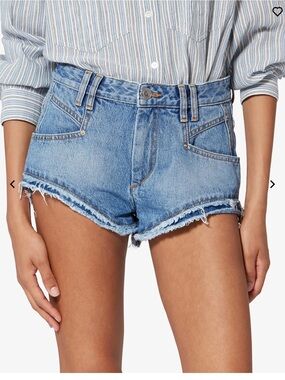 Isabel Marant Eneidala Denim Shorts